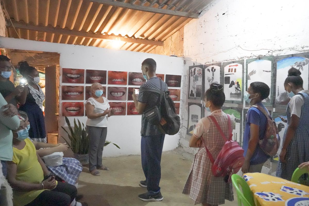 Inauguración de la Casa de la no repetición, Cartagena en-cueros