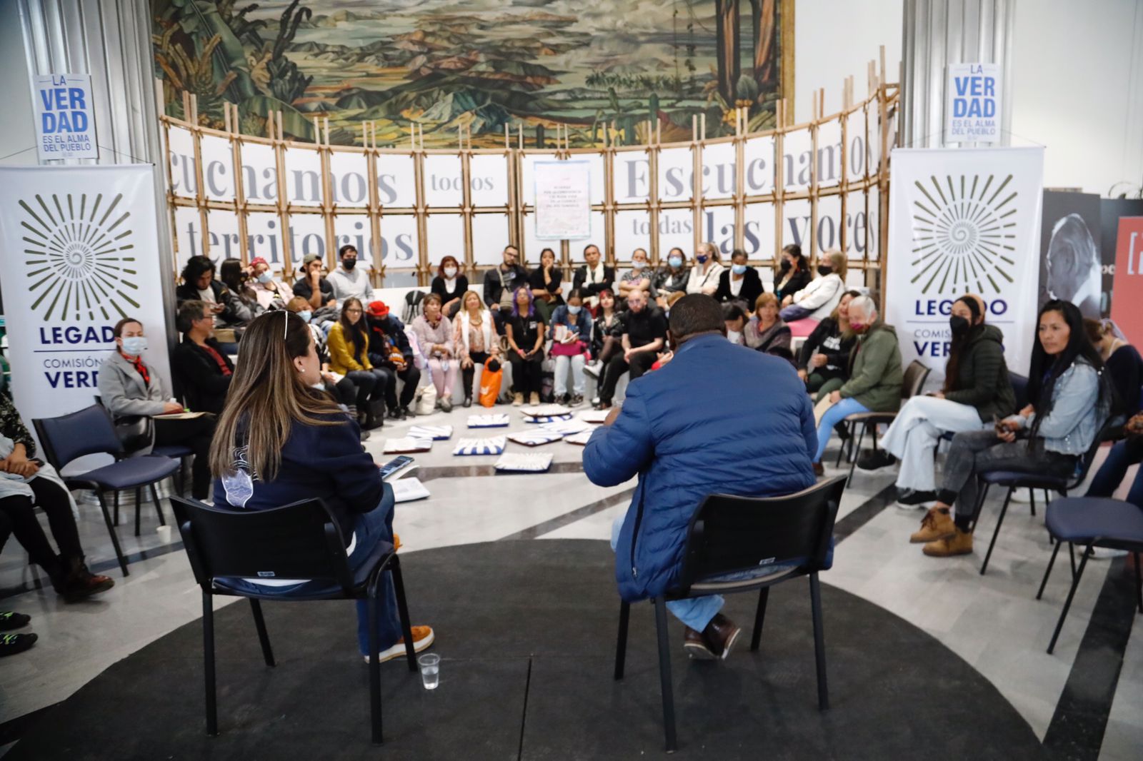 Conversatorio en Bogotá Día de víctimas