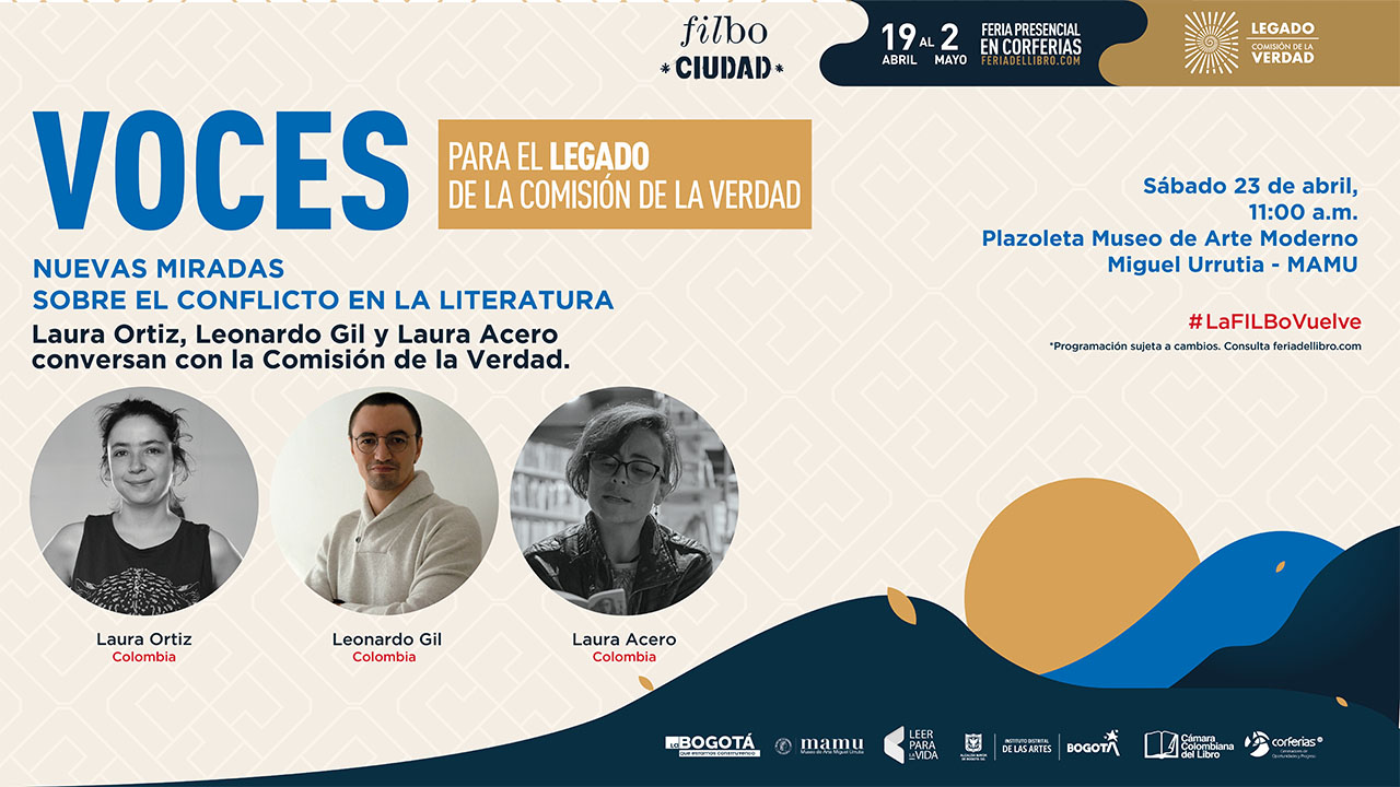 Invitación evento Feria del Libro Bogotá