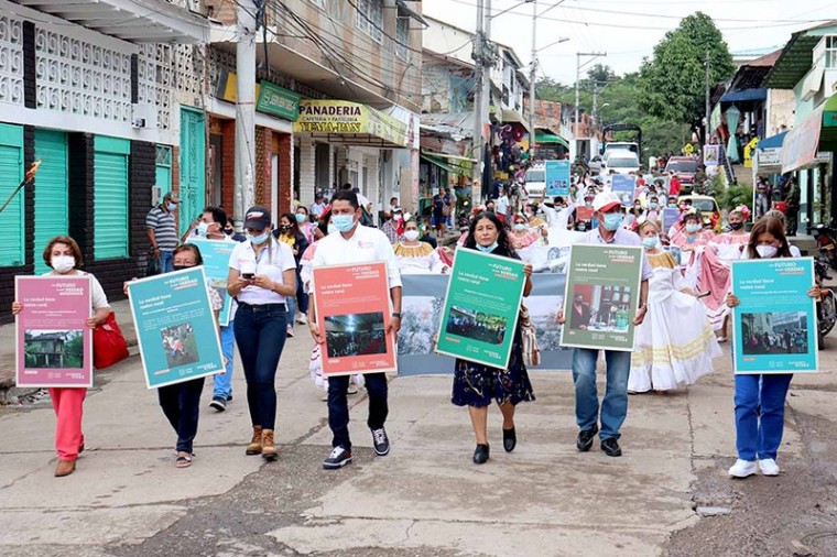 Campesinos de Cundinamarca recibieron a ‘La verdad tiene rostro rural’ 