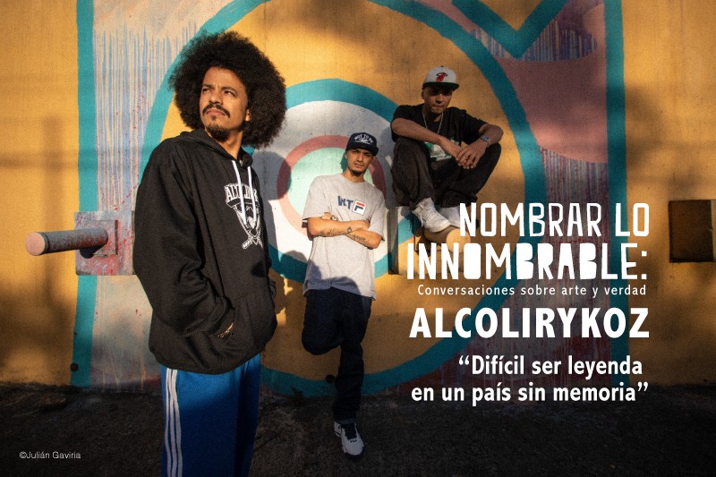 Alcolyrikoz estar&aacute; en el pr&oacute;ximo &lsquo;Nombrar lo innombrable&rsquo; de la Comisi&oacute;n de la Verdad