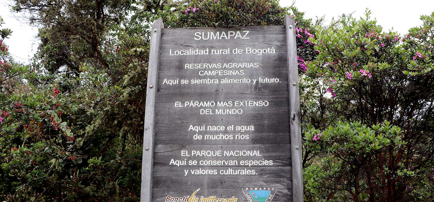 Sumapaz: la eterna disputa por el p&aacute;ramo