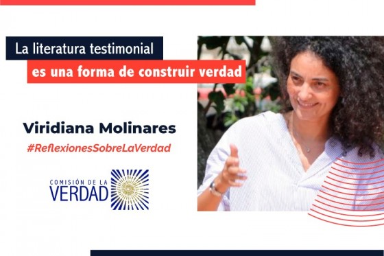 “La literatura testimonial es una forma de construir verdad”: Viridiana Molinares