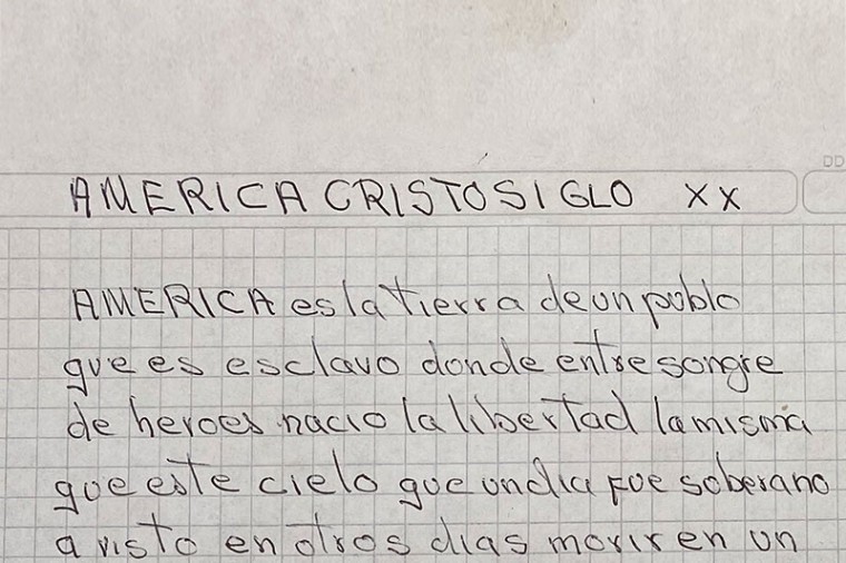 Am&eacute;rica Cristo Siglo XX