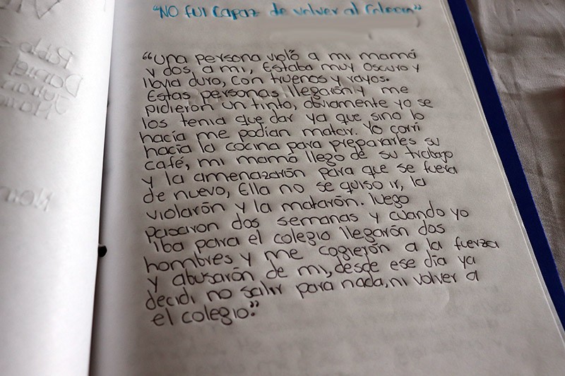 &ldquo;No fui capaz de volver al colegio&rdquo;