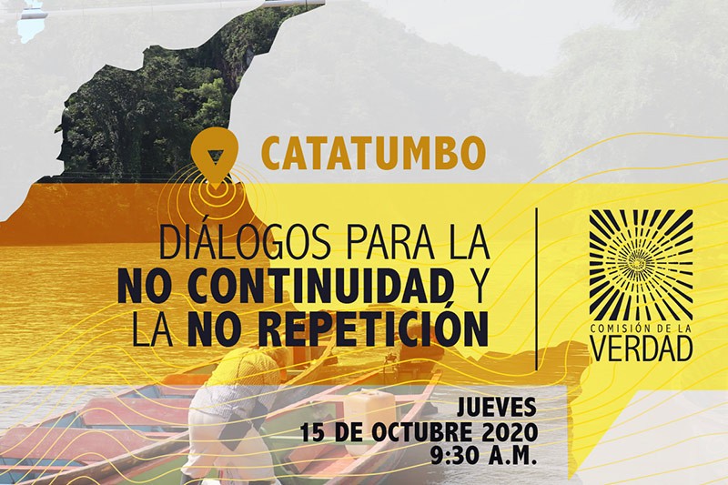 Catatumbo le hablará al país sobre la persistencia del conflicto en diálogo con la Comisión de la Verdad