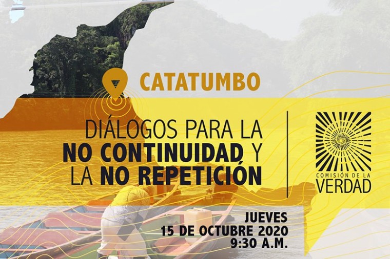 Catatumbo le hablar&aacute; al pa&iacute;s sobre la persistencia del conflicto en di&aacute;logo con la Comisi&oacute;n de la Verdad
