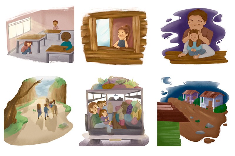 A trav&eacute;s de un cuento, j&oacute;venes de Vista Hermosa narran c&oacute;mo vivieron la guerra siendo ni&ntilde;as 