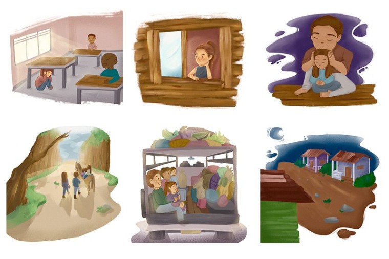 A trav&eacute;s de un cuento, j&oacute;venes de Vista Hermosa narran c&oacute;mo vivieron la guerra siendo ni&ntilde;as 