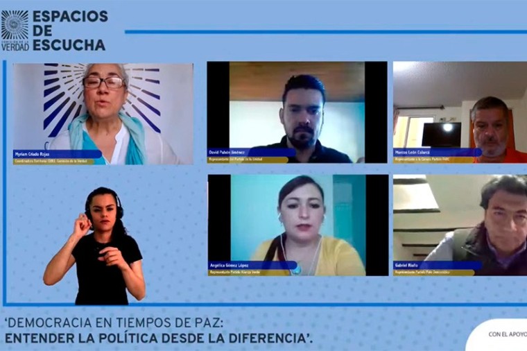 La democracia en Boyac&aacute; y Cundinamarca en tiempos de paz