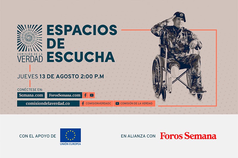 Comisi&oacute;n de la Verdad escuchar&aacute; relatos de militares v&iacute;ctimas de minas antipersonal y artefactos explosivos 