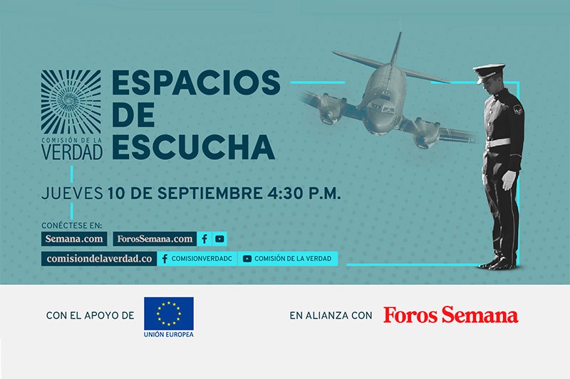 Esposas de miembros de la Fuerza A&eacute;rea muertos en el conflicto armado, dar&aacute;n su testimonio a la Comisi&oacute;n de la Verdad 