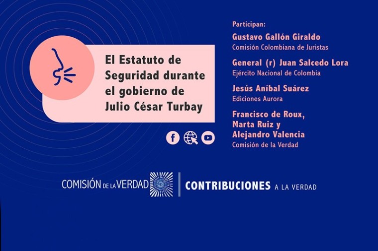 La Comisi&oacute;n busca la verdad del Estatuto de Seguridad durante el gobierno de Julio C&eacute;sar Turbay
