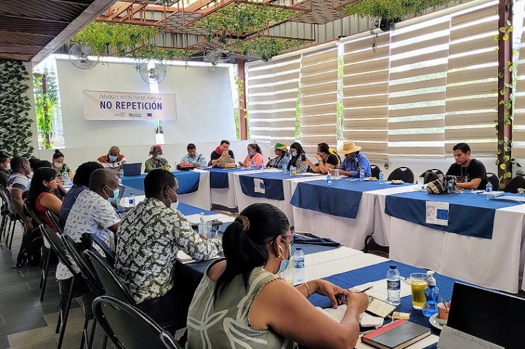 Un encuentro inter&eacute;tnico para la no repetici&oacute;n de conflicto en el Pac&iacute;fico