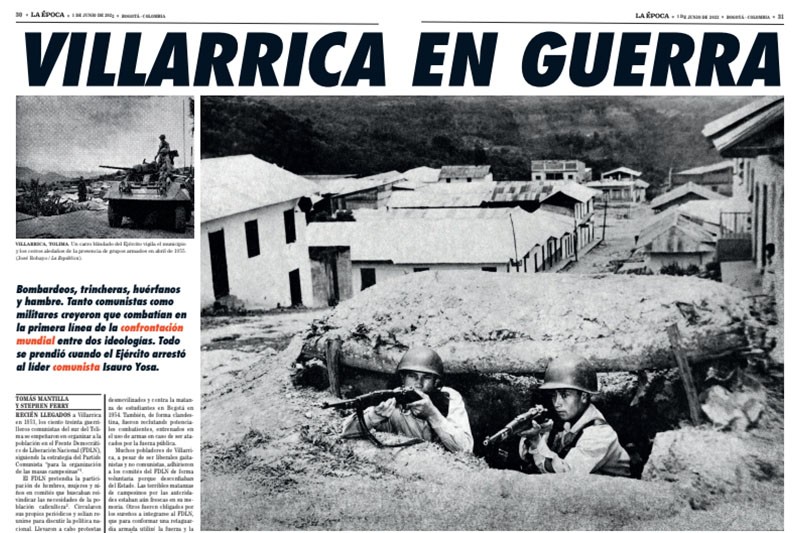 Llega &lsquo;La &Eacute;poca&rsquo;, un peri&oacute;dico para conocer un eslab&oacute;n perdido en la historia del conflicto armado en Colombia