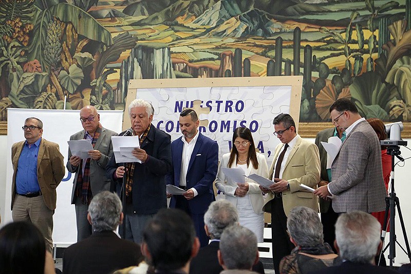 Firma Del ‘Compromiso Con La Vida, La Paz Y La Reconciliación ...