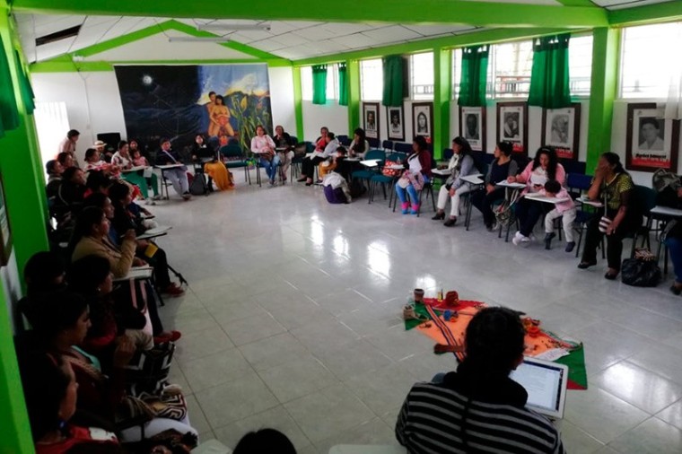 Mujeres ind&iacute;genas del CRIC relatan su verdad