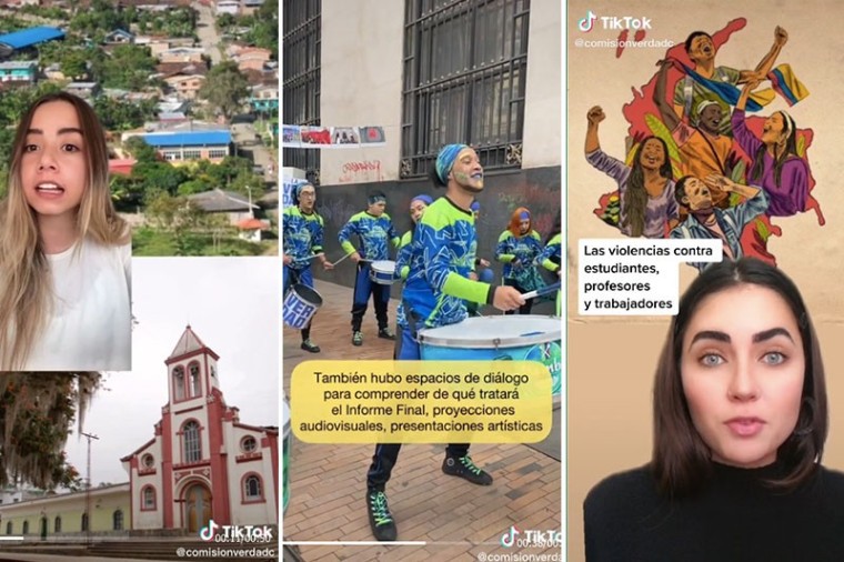 La Comisi&oacute;n de la Verdad les habla a los y las j&oacute;venes con su incursi&oacute;n en TikTok
