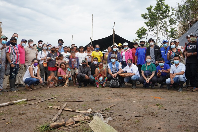  Visita de la Comisi&oacute;n de Paz de la C&aacute;mara de Representantes al asentamiento La Tigra (San Jos&eacute; del Guaviare)