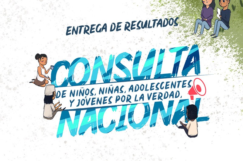 La Comisi&oacute;n de la Verdad presentar&aacute; los resultados de la Consulta nacional de ni&ntilde;os, ni&ntilde;as, adolescentes y j&oacute;venes por la verdad