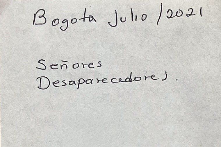 Se&ntilde;ores desaparecedores