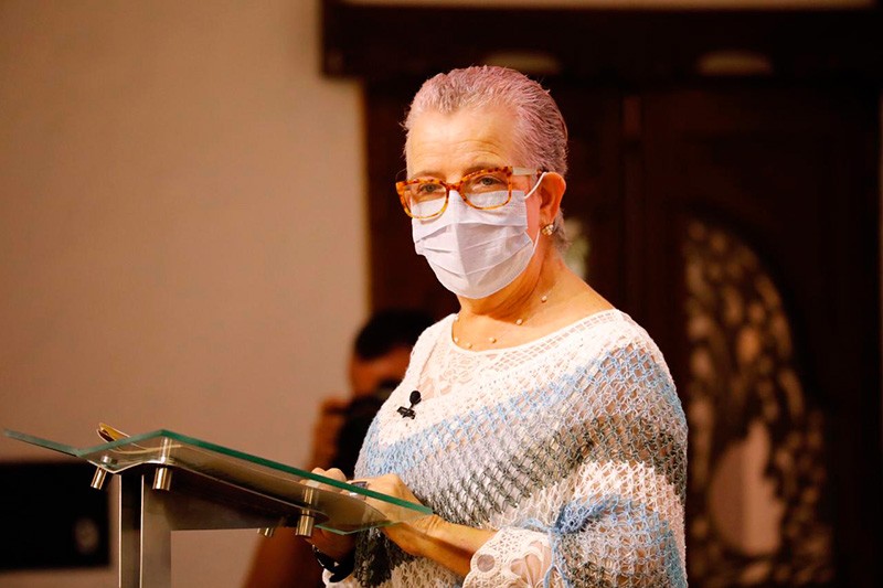 &ldquo;Hacemos memoria y nos encontramos aqu&iacute; para reconstruir los hechos horrendos que ha vivido el pa&iacute;s&rdquo;