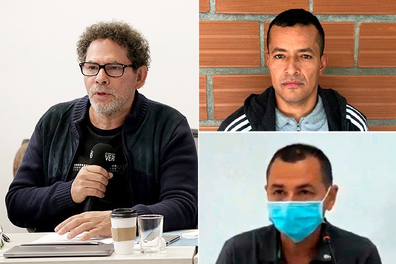 Pastor Alape, Carlos Moreno Tuberquia y Jhoverman Sánchez inician su contribución a la verdad y reconocimiento de responsabilidades