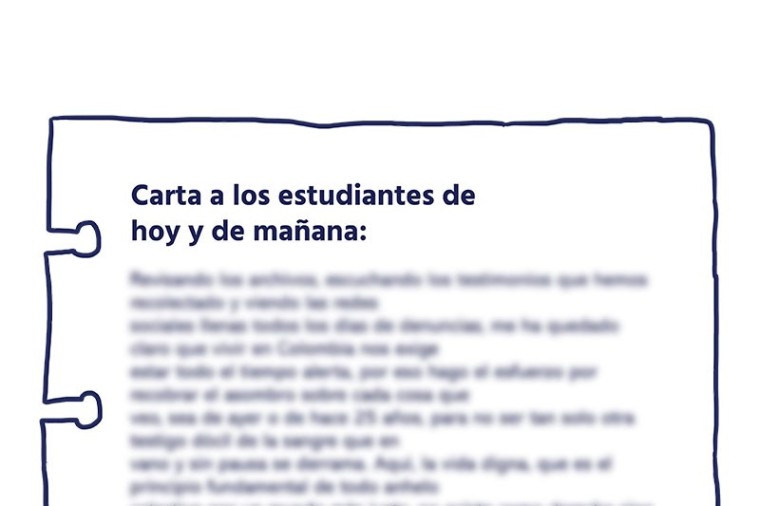 Carta a los estudiantes de hoy y de ma&ntilde;ana