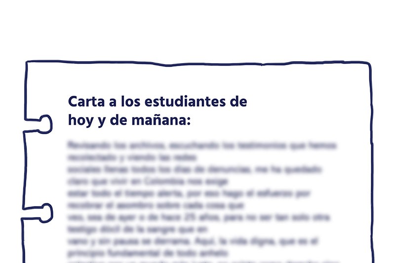 Carta a los estudiantes de hoy y de ma&ntilde;ana