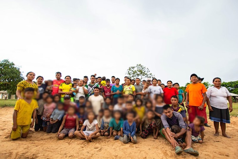 &Uacute;nicos integrantes del pueblo ind&iacute;gena tsiripus