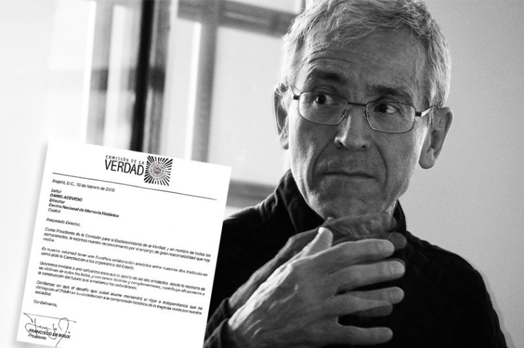 Carta a Dar&iacute;o Acevedo, nuevo director del Centro Nacional de Memoria Hist&oacute;rica