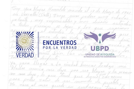 Cartas de mujeres buscadoras de familiares desaparecidos