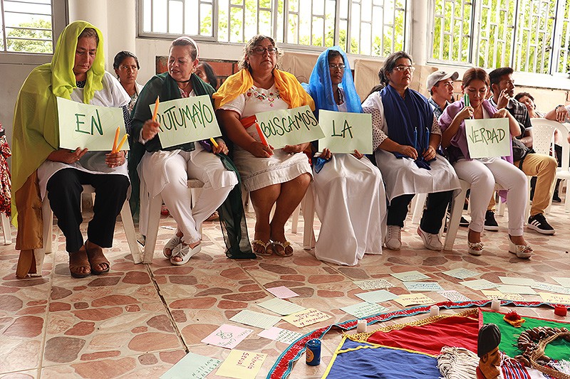 En Putumayo, las víctimas y la Comisión sellaron un pacto por la verdad