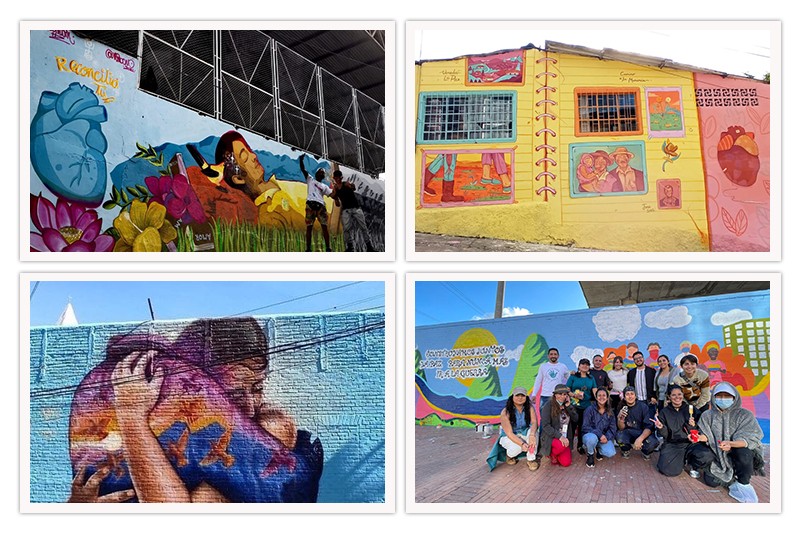 Muros de Bogotá, Soacha y Sumapaz, ‘tatuados’ por la verdad