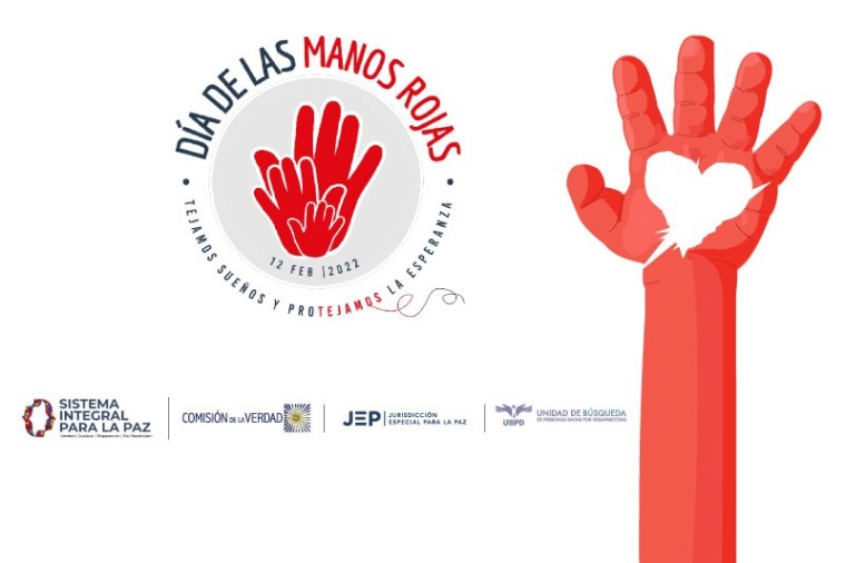 Conmemoramos el &lsquo;D&iacute;a Mundial de las Manos Rojas&rsquo; como Sistema Integral para la Paz