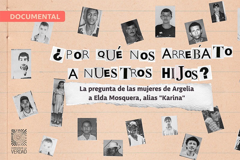&lsquo;&iquest;Por qu&eacute; nos arrebat&oacute; a nuestros hijos?&rsquo;, el documental en el que alias &lsquo;Karina&rsquo; reconoce el da&ntilde;o causado a las madres de Argelia