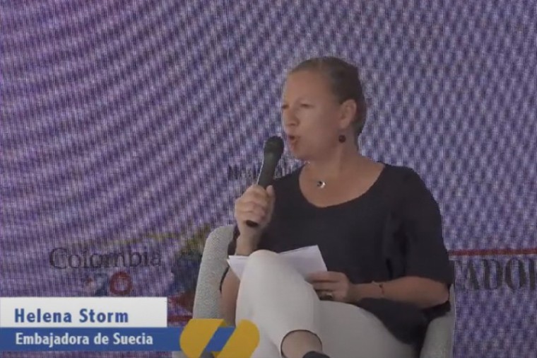 &ldquo;Suecia espera que el Legado de la Comisi&oacute;n de la Verdad toque especialmente a la juventud&rdquo;