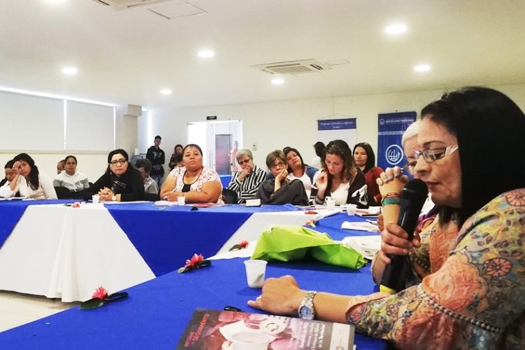 Encuentro de mujeres con la Comisi&oacute;n de la Verdad