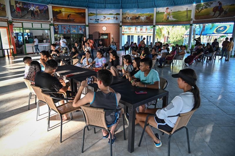 'Enlazando Futuros', el encuentro en el que j&oacute;venes de Meta hicieron un pacto por la verdad y por la paz