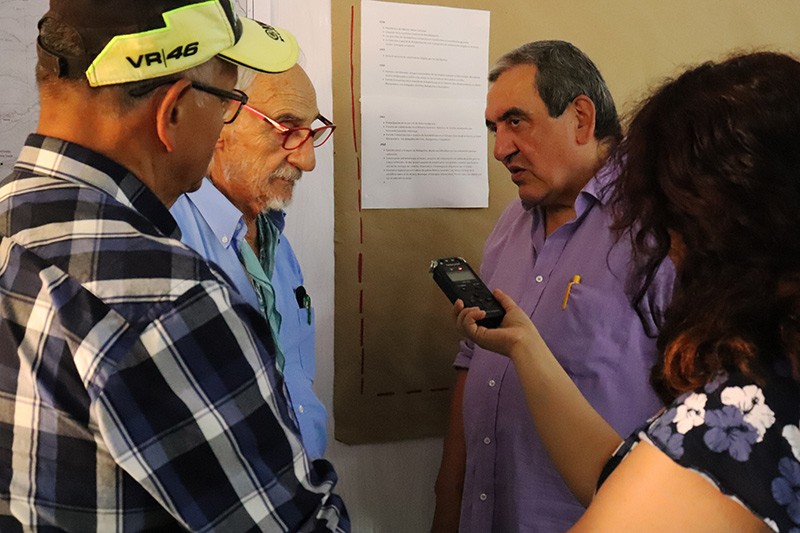 El comisionado Alfredo Molano acompa&ntilde;&oacute; y orient&oacute; este encuentro con excombatientes.