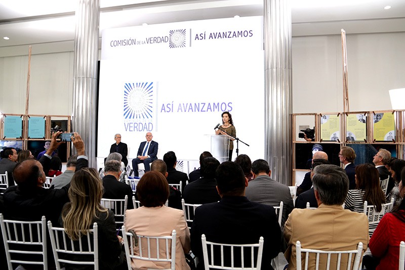 As&iacute; fue la primera rendici&oacute;n de cuentas de la Comisi&oacute;n de la Verdad