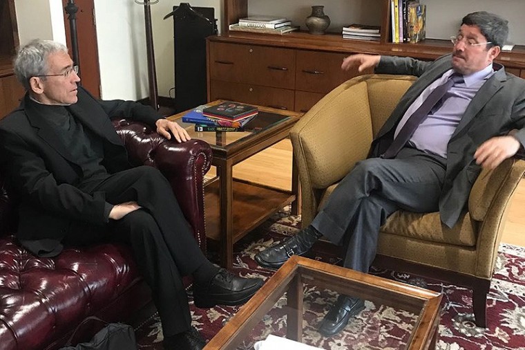 Francisco de Roux se reúne con el embajador de Colombia en Washington