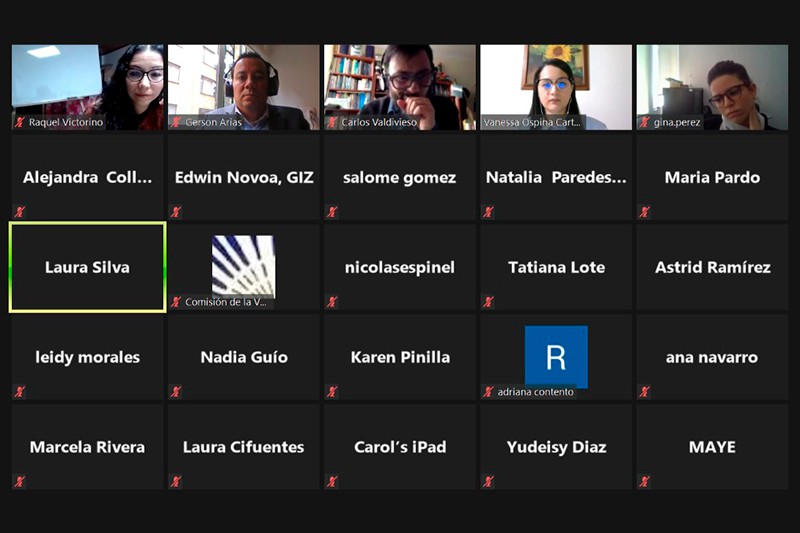 La Comisi&oacute;n de la Verdad intercambi&oacute; reflexiones con la Oficina de Mujer Rural de MinAgricultura