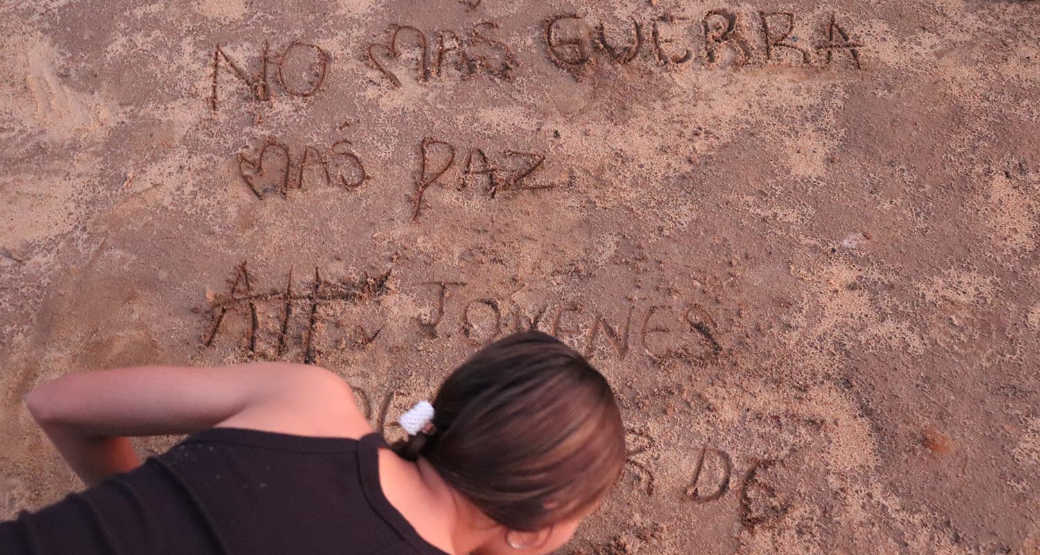 A trav&eacute;s del lente de los hijos e hijas de la paz