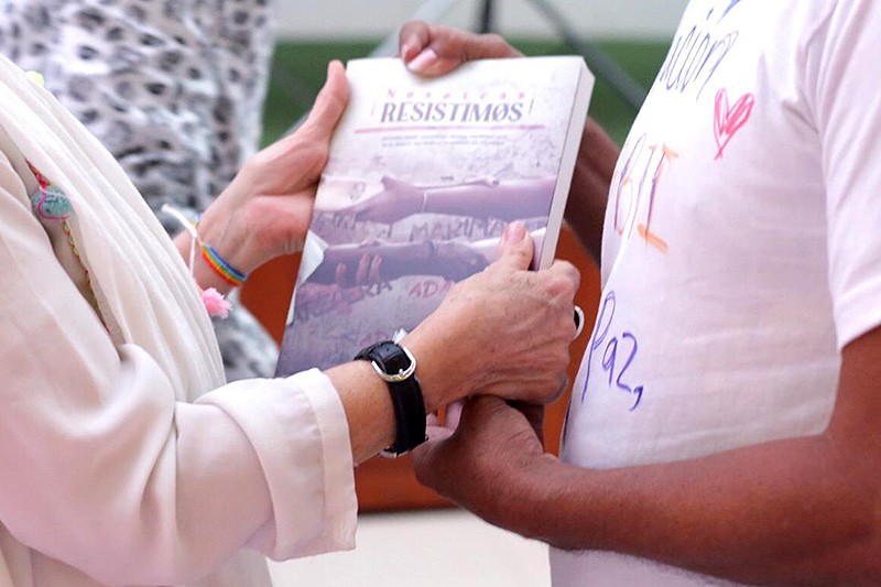 &ldquo;Estamos demostrando que la paz es igualdad&rdquo;