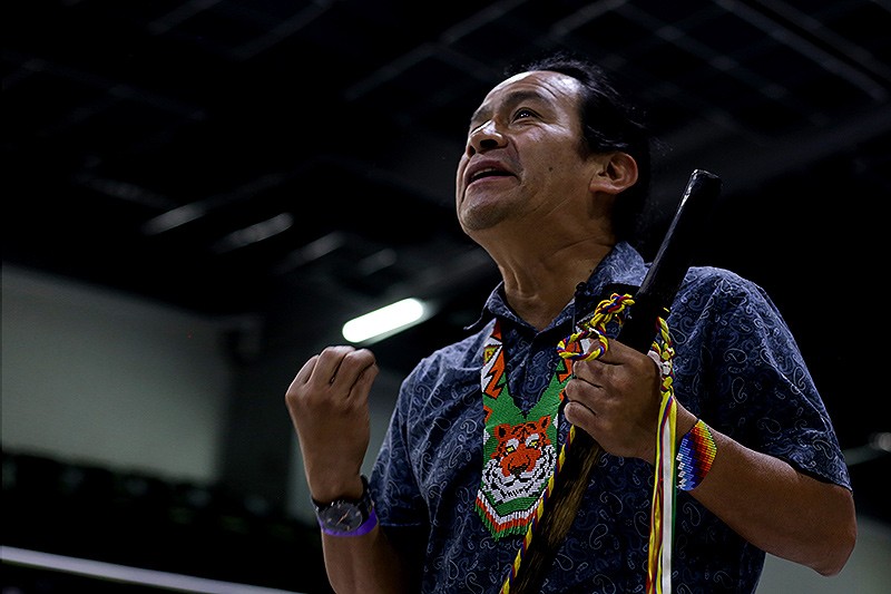 H&eacute;ctor Ga&ntilde;&aacute;n Bueno, ind&iacute;gena ember&aacute; cham&iacute;.