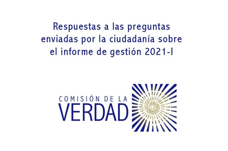 Respuestas a preguntas de la ciudadan&iacute;a - Primer semestre de 2021