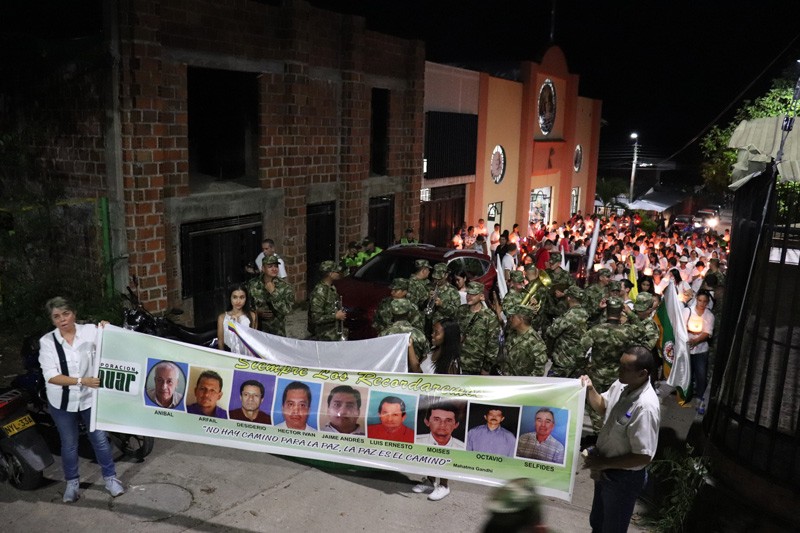 “Este es esfuerzo por enaltecer la memoria de los concejales asesinados en Rivera”