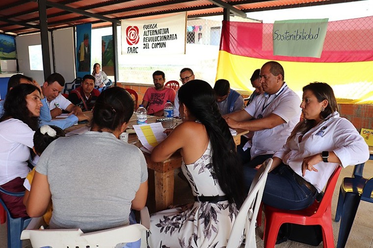 &ldquo;Seguimos apost&aacute;ndole a la paz, nuestra &uacute;nica arma es la palabra&rdquo;