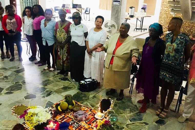 Encuentro con mujeres negras, afro, raizales y palanqueras